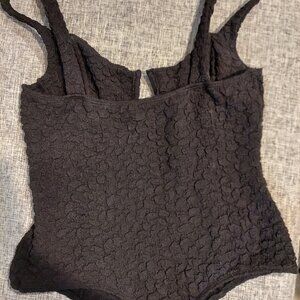 ASTR the Label Aria Black Bodysuit Sz. M